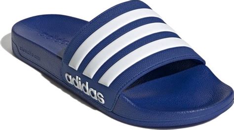 badslippers adidas heren blauw|adidas heren slips.